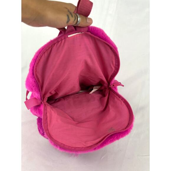 VTG Cheshire Cat Backpack Plush Alice In Wonderland Purse Small Bag Disney Store - Picture 16 of 16